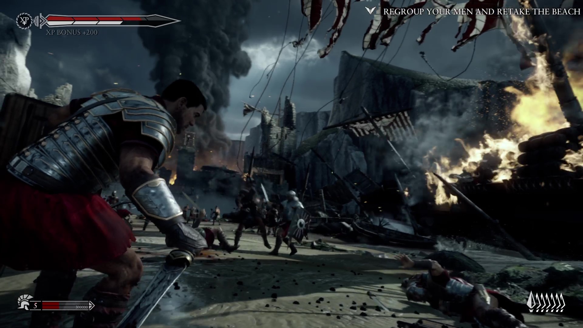 Ryse: Son of Rome beach landings