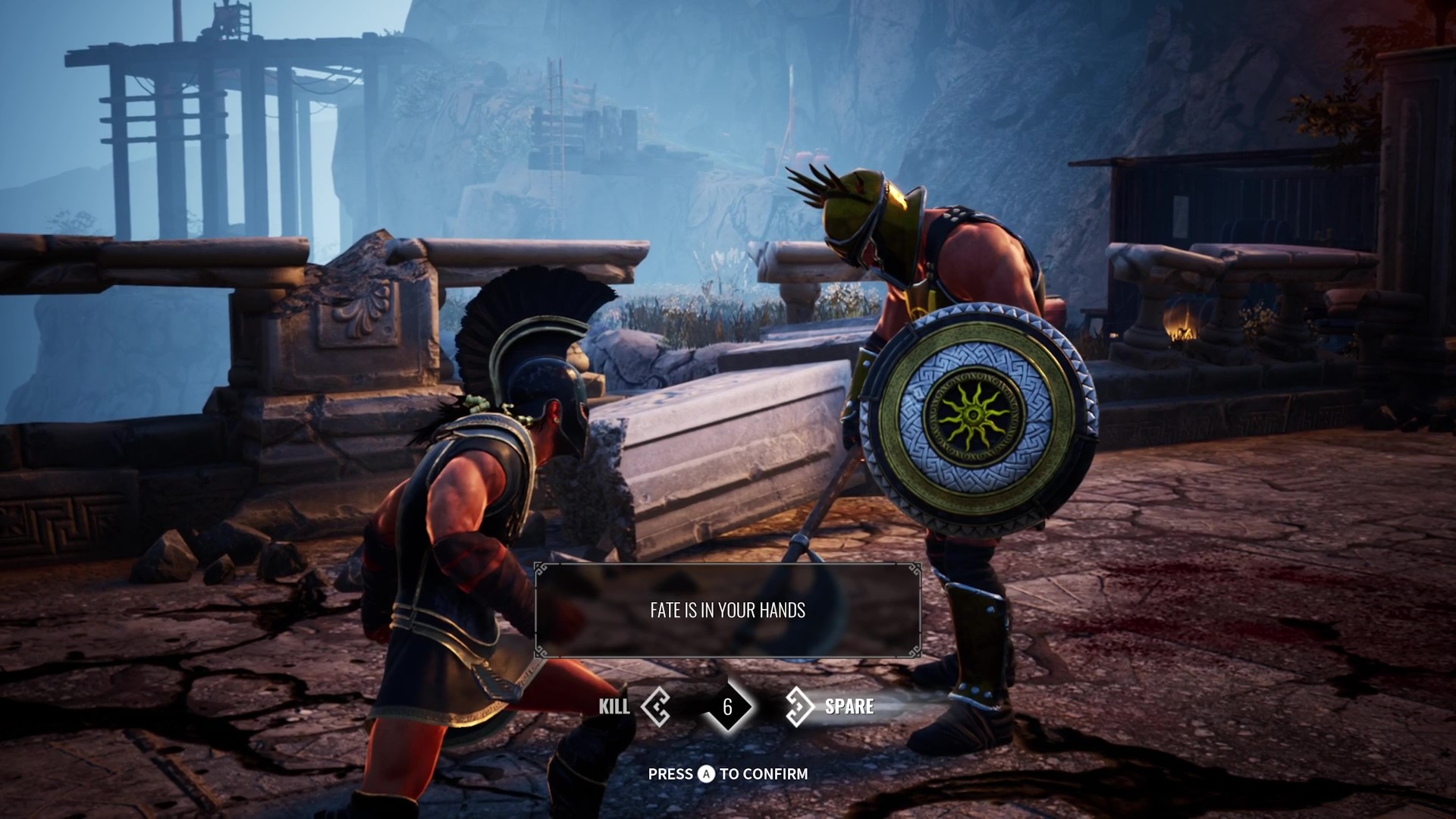 Achilles: Legends Untold Kill or Spare