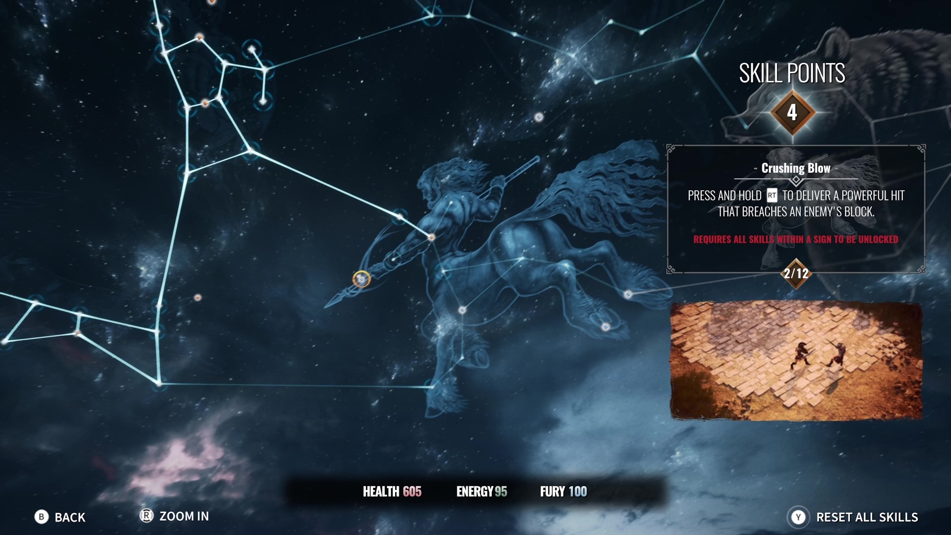Achilles: Legends Untold Skill Tree