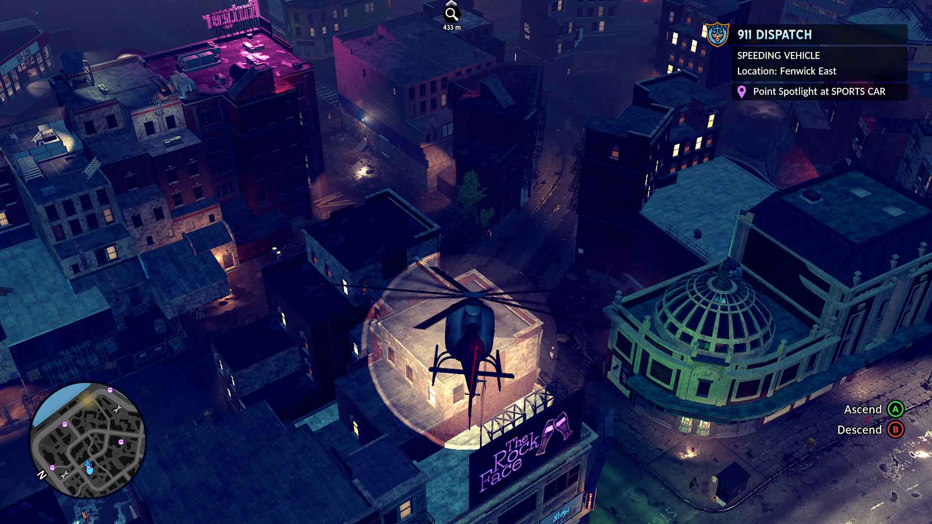 The Precinct helicopter chase
