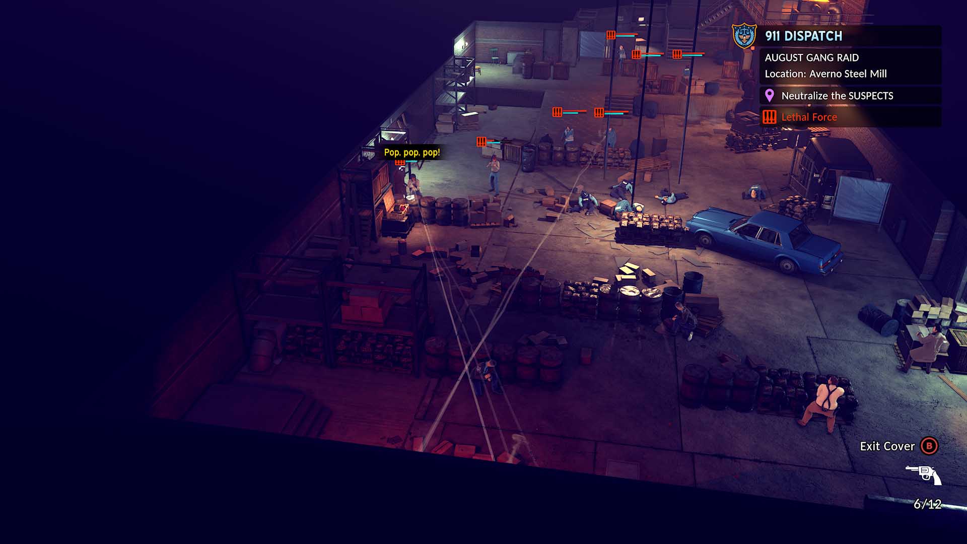 The Precinct gunfights